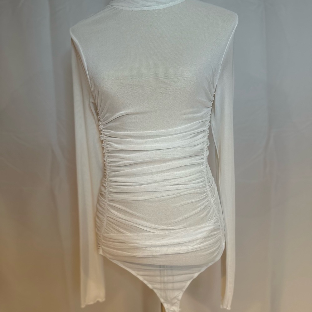 Free People Under It All Body Suit in White